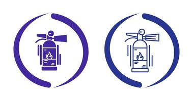 ícone de vetor de extintor de incêndio
