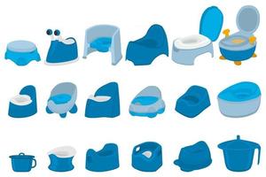 ilustração em potes de plástico para bebês com alça confortável vetor
