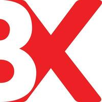 design de logotipo bx vetor