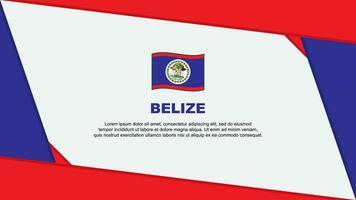 belize bandeira abstrato fundo Projeto modelo. belize independência dia bandeira desenho animado vetor ilustração. belize independência dia