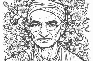 internacional dia do não violência Gandhi jayanti. a internacional dia do não violência é marcado em 2 Outubro, a aniversário do Mahatma Gandhi, líder do a indiano independência movimento. vetor