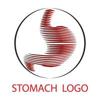 designs de ícones para cuidados com o estômago vetor