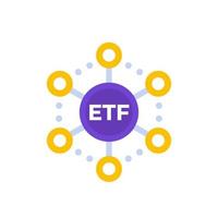 etf, vetor de fundo negociado em bolsa