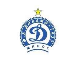 fk dínamo Minsk clube logotipo símbolo bielorrússia liga futebol abstrato Projeto vetor ilustração
