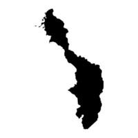 bolivar departamento mapa, administrativo divisão do Colômbia. vetor