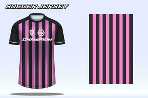 futebol jérsei brincar para futebol clube. vetor sublimação Esportes vestuário Projeto. uniforme frente Visão modelos futebol jérsei.