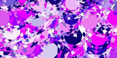 fundo vector rosa claro roxo com formas poligonais.