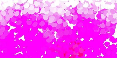 modelo de vetor rosa claro roxo com formas abstratas.