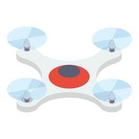 ícone de drone voador vetor