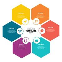 modelo de design infográfico vetor