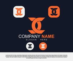vetor corporativo criativo minimalista o negócio logotipo Projeto