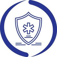 ícone de vetor de símbolo médico