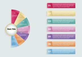 moderno infográfico modelo Projeto vetor para rede projeto, ui aplicativos, o negócio apresentação, fluxo de trabalho disposição, diagrama, anual relatório.