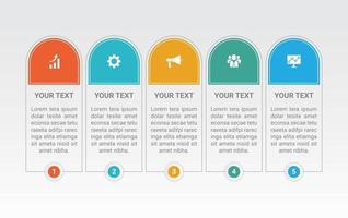 infográfico design de modelo de negócios vetor