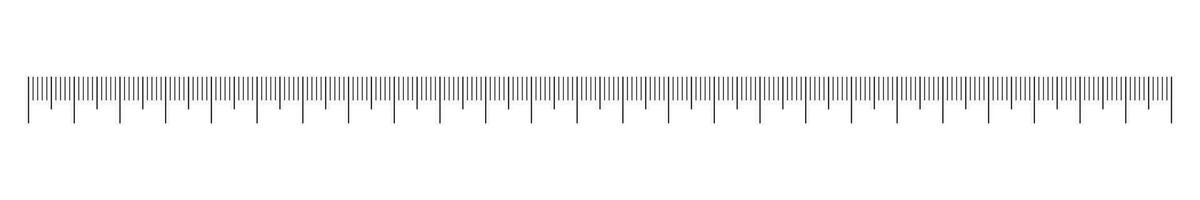 medindo gráfico 25 centímetros. comprimento medição matemática, distância, altura, de costura ferramentas. vetor ilustração. modelo régua escala. eps ícone.