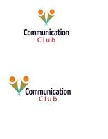 design de logotipo de comunicação vetor