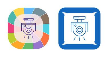 ícone de vetor de câmera de segurança