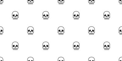 crânio dia das Bruxas desatado padronizar vetor pirata símbolo osso fantasma cachecol isolado repetir papel de parede telha fundo desenho animado rabisco ilustração Projeto