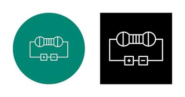 ícone de vetor de resistor