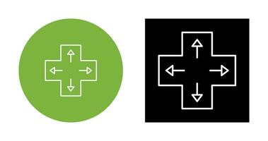 ícone de vetor de teclas de direção exclusivo