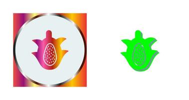 ícone de vetor de fruta do dragão