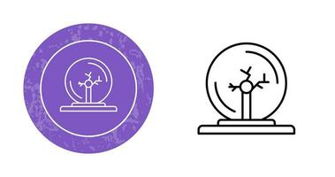 ícone de vetor de bola de plasma