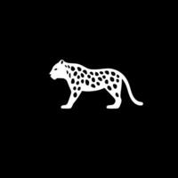 leopardo - minimalista e plano logotipo - vetor ilustração