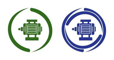ícone de vetor de motor elétrico