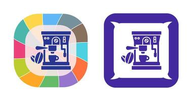ícone de vetor de máquina de café