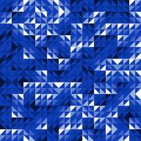 desatado azul geométrico vetor padronizar com triângulos. moderno e elegante luxo abstrato fundo com triângulo formas. brilhante repetir padronizar para tecido, página de recados, folheto, bandeira