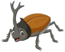 fofa desenho animado veado besouro. vetor ilustração
