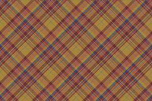 sem costura padrão de xadrez tartan escocês. fundo repetível com textura de tecido de seleção. impressão têxtil listrada de pano de fundo vetorial. vetor