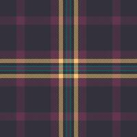 vetor textura xadrez do tartan tecido Verifica com uma têxtil fundo desatado padronizar.