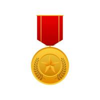 herói do a soviético União ouro Estrela prêmio. ilustração em branco fundo. vetor estoque ilustração