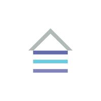 moderno casa vetor símbolo Projeto. propriedade logotipo conceito para o negócio identidade.