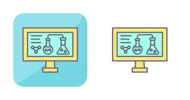 ícone de vetor de experimento