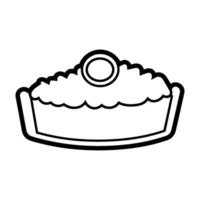 livre abóbora torta esboço vetor desenho, uma todo torta, uma fatiar, uma fatia uma todo torta clipart