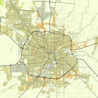 mapa do Córdoba, Córdoba província, Argentina vetor