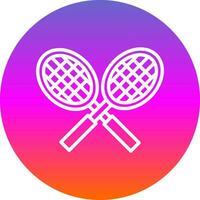 tênis raquete vetor ícone Projeto