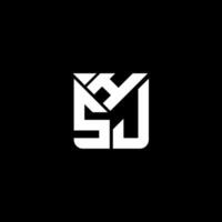 hsj carta logotipo vetor projeto, hsj simples e moderno logotipo. hsj luxuoso alfabeto Projeto