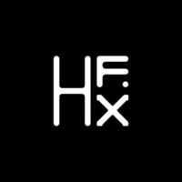 hfx carta logotipo vetor projeto, hfx simples e moderno logotipo. hfx luxuoso alfabeto Projeto