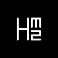 hmz carta logotipo vetor projeto, hmz simples e moderno logotipo. hmz luxuoso alfabeto Projeto