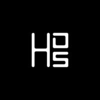 HD carta logotipo vetor projeto, HD simples e moderno logotipo. HD luxuoso alfabeto Projeto