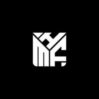 hmf carta logotipo vetor projeto, hmf simples e moderno logotipo. hmf luxuoso alfabeto Projeto