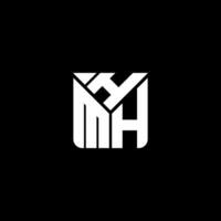 hmh carta logotipo vetor projeto, hmh simples e moderno logotipo. hmh luxuoso alfabeto Projeto