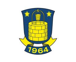 brondby E se clube logotipo símbolo Dinamarca liga futebol abstrato Projeto vetor ilustração