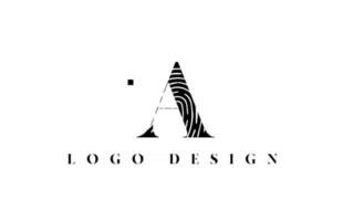 design de logotipo do ícone de letra do alfabeto. modelo de empresa e negócio vetor