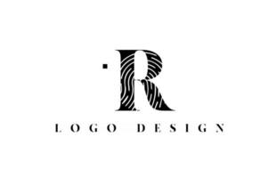 design de logotipo do ícone de letra do alfabeto. modelo de empresa e negócio vetor