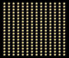 padrão abstrato de estrelas de ouro. fundo de celebração vetor