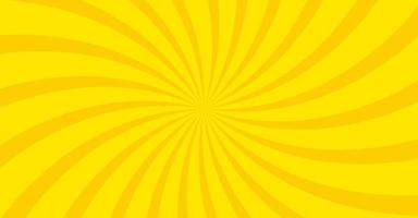 fundo cômico amarelo cor simples vetor